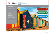 Tablet Screenshot of csldirect.com.au